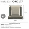Picture of PENTAX Hot Shoe Cover O-HC177 Stainless Steel Engraved with Pentax Logo, Compatible with All Pentax Cameras with Standard hot Shoe, 31081
