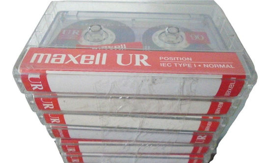 Picture of Maxell UR-90 Blank Audio Cassette Tape - 8 Pack