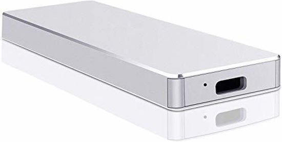 Picture of Ultra-high-Speed External SSD Portable and Large-Capacity Laptop Desktop Mobile Solid State Drive, Mac SSD External Solid State Drive (2TB, Silver)
