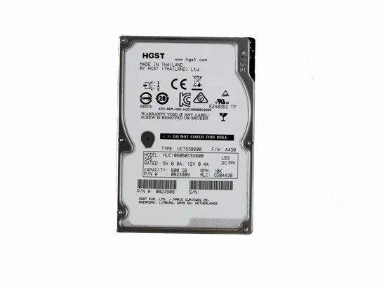 Picture of Hitachi HUC106060CSS600 600 GB,Internal,10000 RPM,2.5" (0B23909) Hard Drive