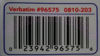 Picture of Verbatim 96575 Inkjet Printable 100 Disc Spindle 16X DVD+R White