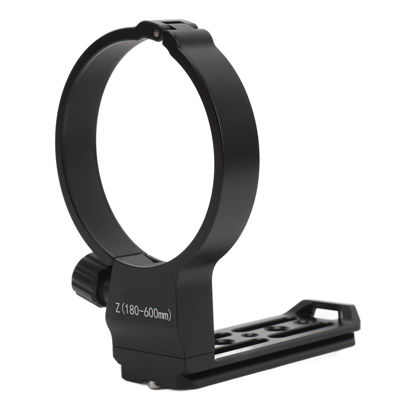 Picture of Lens Tripod Mount Ring Collar for Nikkor Z 180‑600mm F/5.6‑6.3 VR, Replacement Foot Tripod Mount Stand Base Built in Quick Release Plate