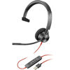 Picture of Plantronics - Blackwire 3310 - Wired, Single Ear (Mono) Headset with Boom Mic - USB-A to connect to your PC and/or Mac - Works with Teams (Certified), Zoom & more