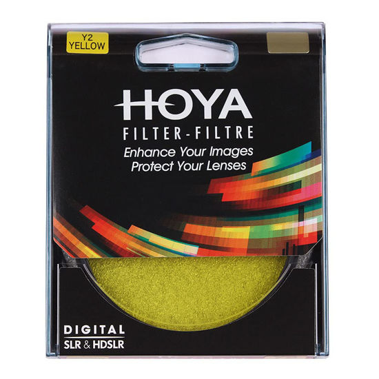 Picture of Hoya 58 mm HMC Y2 Round Filter - Yellow