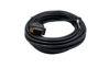 Picture of Compucableplususa.com Best Industrial Serial DB9 D-Sub 9 Pin RS232 Serial Cable with Bare Wire - 28 AWG with Black PVC Jacket (Male_35 Feet)