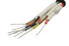 Picture of Compucableplususa.com Best Industrial Serial DB9 D-Sub 9 Pin RS232 Serial Cable with Bare Wire - 28 AWG with Black PVC Jacket (Male_35 Feet)