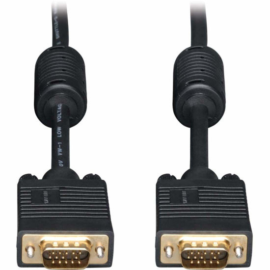 Picture of Tripp Lite VGA Coax Monitor Cable High Resolution cable with RGB coax (HD15 M/M) 30-ft.(P502-030)