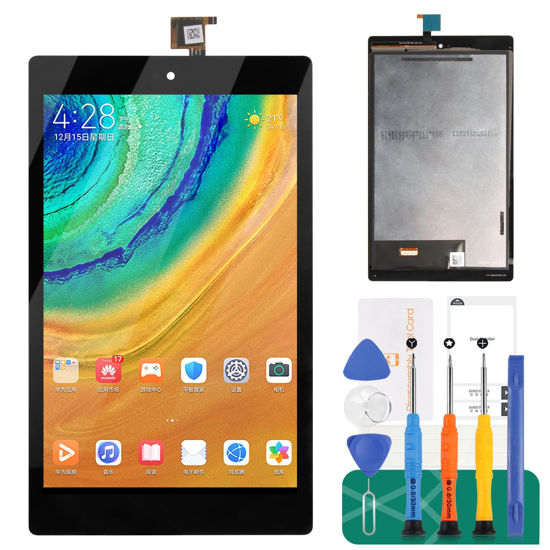 Picture of for Amazon Kindle Fire HD8 8th 2018 LCD Screen Replacement for Fire HD 8 8th Gen LCD Display for Amazon HD8 2018 Touch Digitizer L5S83A Assembly Repair Parts Kits Black