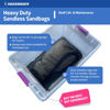 Picture of Sandbaggy 14" x 26" Water Activated Sandless Sandbags - Flood Barriers, Erosion Control - Made in The USA (Black) (5)