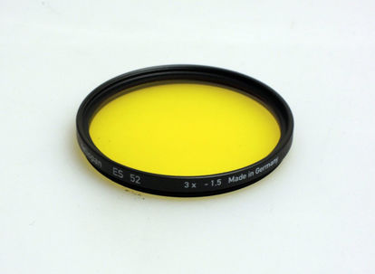 Picture of Heliopan 52mm Medium Yellow Filter (705203)