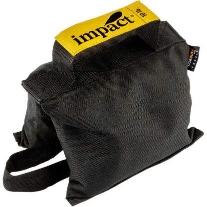 Picture of Impact Saddle Shot Bag, 10 lb Weight Bags for Light Stand Photography Video Equipment, Heavy Duty Saddlebag for Backdrop Stand, Photo Tripod, Canopy, Pop up Tent - Water-Resistant (Steel Balls Inside)