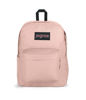 Picture of JanSport SuperBreak Plus Backpack with Padded 15-inch Laptop Sleeve and Integrated Bottle Pocket - Spacious and Durable Daypack for Work and Travel - Misty Rose