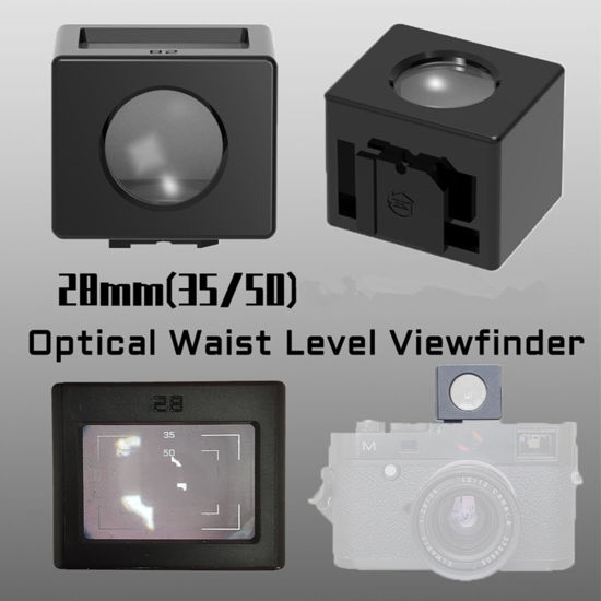GetUSCart- Camera External Optical Waist Level Viewfinder Part 28mm (35 ...