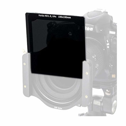 Picture of Haida ND64 100mm Square Optical Glass Neutral Density ND Filter ND1.8 64X 100 Cokin Z Compatible