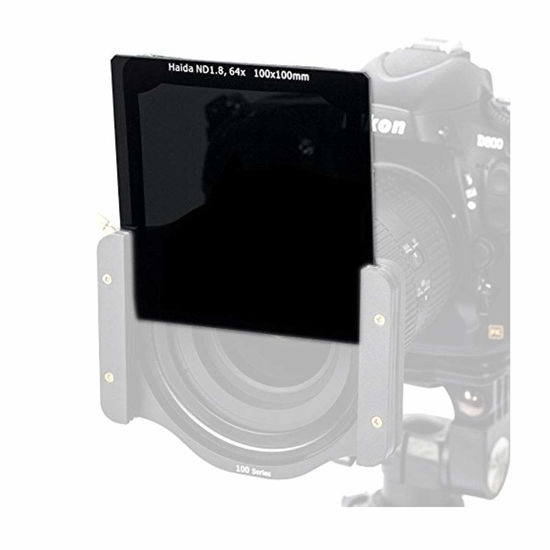 Picture of Haida ND64 100mm Square Optical Glass Neutral Density ND Filter ND1.8 64X 100 Cokin Z Compatible