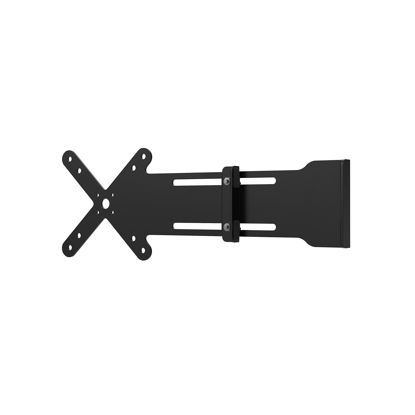 Picture of CTA Digital ADD-CRHVESAB Adjustable Card Reader Holder with VESA Plate for POS Stations (Black)