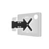 Picture of CTA Digital ADD-CRHVESAB Adjustable Card Reader Holder with VESA Plate for POS Stations (Black)