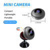 Picture of Ryscam Mini Spy Camera wifi-1080P Wireless Hidden Camera-Nanny Cam Live Feed-Portable Small Surveillance Security Camera for Car Home Indoor-with Cell Phone App