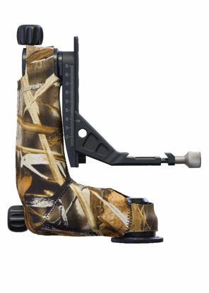 Picture of LensCoat Cover Camouflage Neoprene Gimbal Head Cover Protection Katana Junior Gimbal Head Cover, Realtree Max4 (lckjrm4)