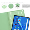 Picture of QYiD Keyboard Case for Lenovo Tab M10 FHD Plus 10.3 Inch (TB-X606F / TB-X606X), Slim Shell Keyboard Case Cute Round Key 7 Color Backlight Keyboard & Mouse for Lenovo Tab M10 Plus 10.3", Green