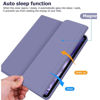 Picture of QYiD Keyboard Case for Lenovo Tab M10 FHD Plus 10.3 Inch (TB-X606F / TB-X606X), Slim Shell Keyboard Case Cute Round Key 7 Color Backlight Keyboard & Mouse for Lenovo Tab M10 Plus 10.3", Purple