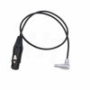 Picture of HangTon Audio Cable for ARRI Alexa 35 and Mini LF Camera Microphone Recorder XLR 3 Pin to Right Angle 6 Pin 60cm