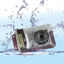 Picture of DicaPac WP310 160x105mm Medium Alfa Waterproof Digital Camera Case with Optical Lens -Clear