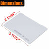 Picture of HWMATE Contactless 125Khz EM RFID Proximity ID Smart Entry Access Card for Access Control Time Attendance (100 Pack)