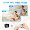 Picture of Spy Camera 1080P HD Wireless Wifi Hidden Camera Micro Mini Spy Cam With Live Feed App Long Bettery Life Smallest Security Cameras Portable Nanny Cam Baby Monitor With Night Vision Motion Detection