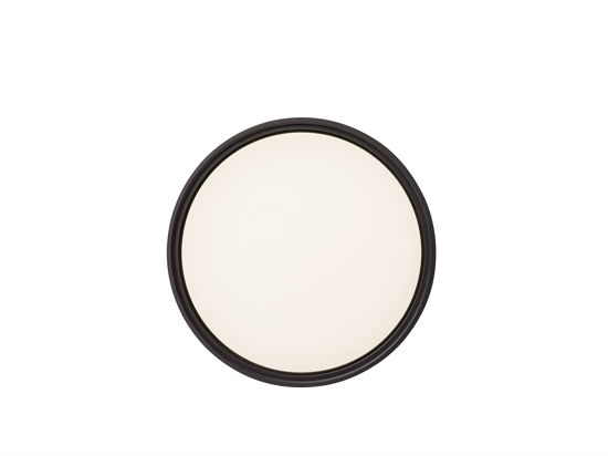 Picture of Heliopan 62mm KR1.5 (1A) Skylight Filter (706215) with specialty Schott glass in floating brass ring,Black