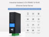 Picture of 2-Ch RS485 to Ethernet Converter Industrial Isolated Serial Server, 2-Ch RS485 Independent Operation, Dual RJ45 Ethernet Ports, Modbus Gateway MQTT Gateway JSON Support, Rail-mount Metal Case