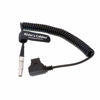 Picture of Alvin's Cables Power Coiled Cable for Bartech Focus Device Receiver 2 Pin Male to D TAP Male Cord