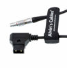 Picture of Alvin's Cables Power Coiled Cable for Bartech Focus Device Receiver 2 Pin Male to D TAP Male Cord