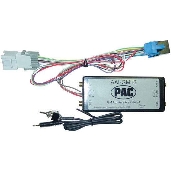 Picture of PAC AAIGM12 Auxiliary Audio Input Interface, for Select GM Trucks