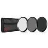 Picture of Vivitar 40.5mm UV CPL ND8 Filter Kit + 40.5mm HD Multi-Coated 2.2X Telephoto Lens + 40.5mm HD Multi-Coated .43X Wide Angle Lens with Macro + Professional Cleaning Kit