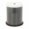 Picture of CD-R 700MB 52X Shiny Silver Silk Screen Printable, Hub Printable - 100pk Spindle