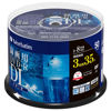 Picture of Verbatim VHR21HDP50SD1 Single Recording DVD-R DL CPRM 215 Minute 50 Sheets White Printerable Double Layer 2-8X