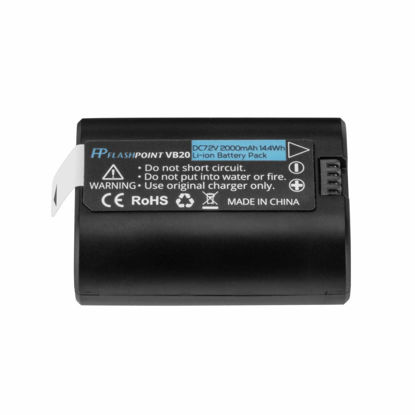 Picture of Flashpoint Lithium-Ion Battery for Zoom Lion Mini Flash (7.2V, 2000mAh) VB20
