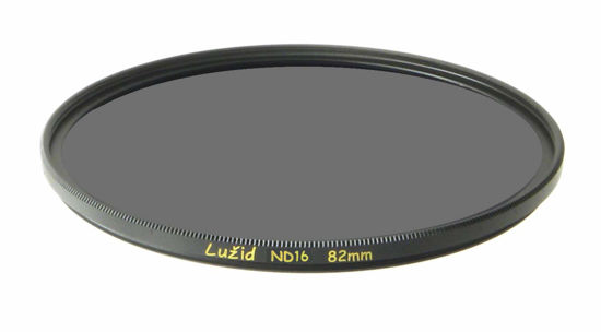 Picture of LUŽID 82mm ND16 MC Filter Schott B270 Glass Brass Frame 4 Stop ND 1.2 Multi-Coated 82 Luzid