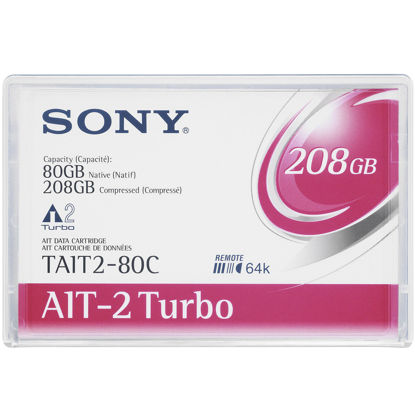 Picture of Sony 1PK AIT-2 TURBO 80/208GB W/MIC ( TAIT2-80CWW ) (Discontinued by Manufacturer)