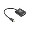 Picture of Tripp Lite Mini DisplayPort 1.2 to VGA Adapter Converter Active 1920 x 1200, 1080p Black mDP to VGA (P137-06N-VGAV2B)