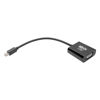 Picture of Tripp Lite Mini DisplayPort 1.2 to VGA Adapter Converter Active 1920 x 1200, 1080p Black mDP to VGA (P137-06N-VGAV2B)