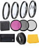 Picture of 58mm Macro Close-up & Filter Kit for Canon PowerShot SX70 SX60 SX50 SX40 SX540 SX530 SX520 HS, SX30 SX20 SX10 is