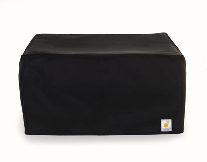 Picture of Black Cover Compatible with xTool P2S 55W Desktop CO2 Laser Cutter, Double Stiched and Waterproof Cover WITH OPENING IN THE BACK FOR THE EXHAUST PIPE by Perfect Dust Cover LLC