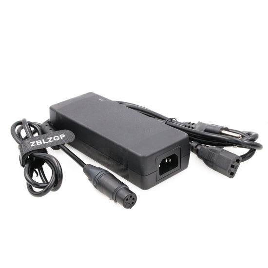 Picture of ZBLZGP AC DC Power Supply Adapter with XLR 4 Pin Female for Camera PMW FS7 FS5 Zaxcom Panasonic HPX 370 (12V 3A)