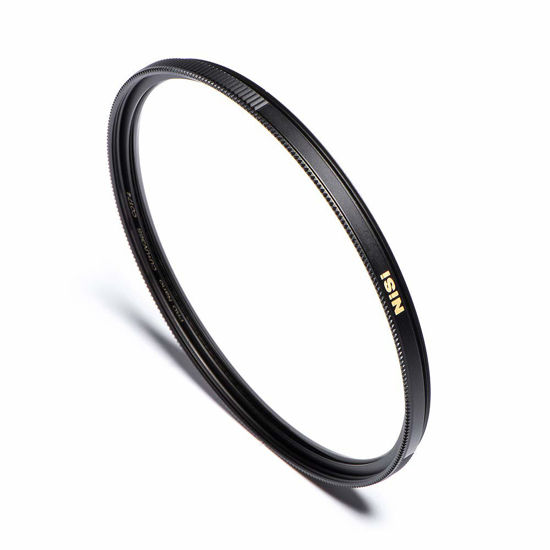 Picture of NiSi 55mm Pro Nano HUC UV Filter | Camera Lens Protection Filter | Durable Knurled Brass Frame, Clear Optical Glass, Waterproof Nano Coating | Photography Lens Accessories