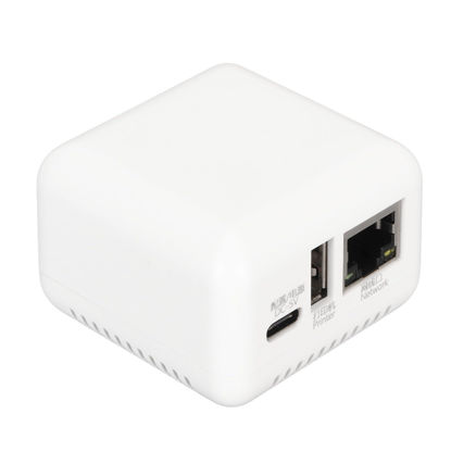 Picture of Print Server, USB 2.0 256GB Network LAN Print Share Computer Networking Print Server, for for Android for Linux 3.4 (US Plug)
