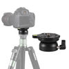 Picture of Andoer Leveling Base for Tripod Bubble Level Adjustment Plate for Head Tripod Aluminium 15° Tilt Compatible with DSLR Cameras Canon Nikon Sony