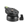 Picture of Andoer Leveling Base for Tripod Bubble Level Adjustment Plate for Head Tripod Aluminium 15° Tilt Compatible with DSLR Cameras Canon Nikon Sony