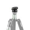 Picture of Andoer Leveling Base for Tripod Bubble Level Adjustment Plate for Head Tripod Aluminium 15° Tilt Compatible with DSLR Cameras Canon Nikon Sony